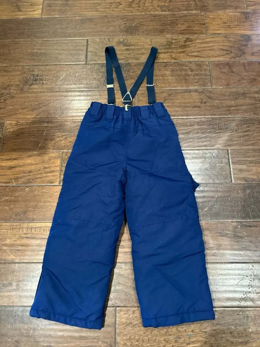 Athletech Boys Blue Snow Pants with Suspenders Size S (6/7)